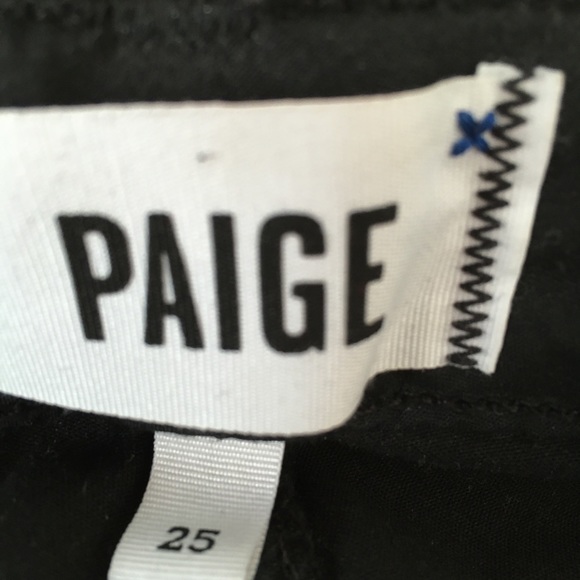 Black Paige Jeans - Picture 4 of 4